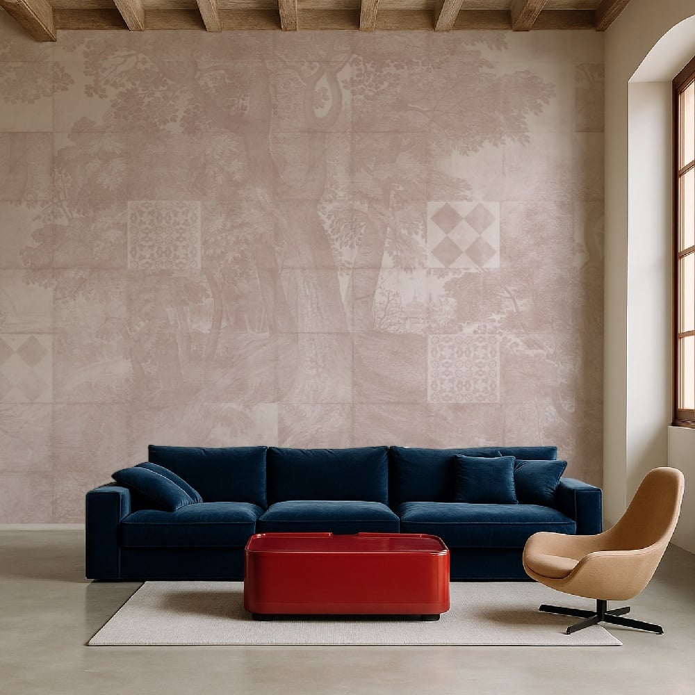 tapet-azure-grove-rose670539