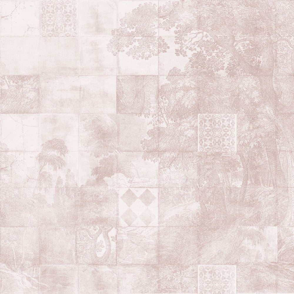 tapet-azure-grove-rose670542