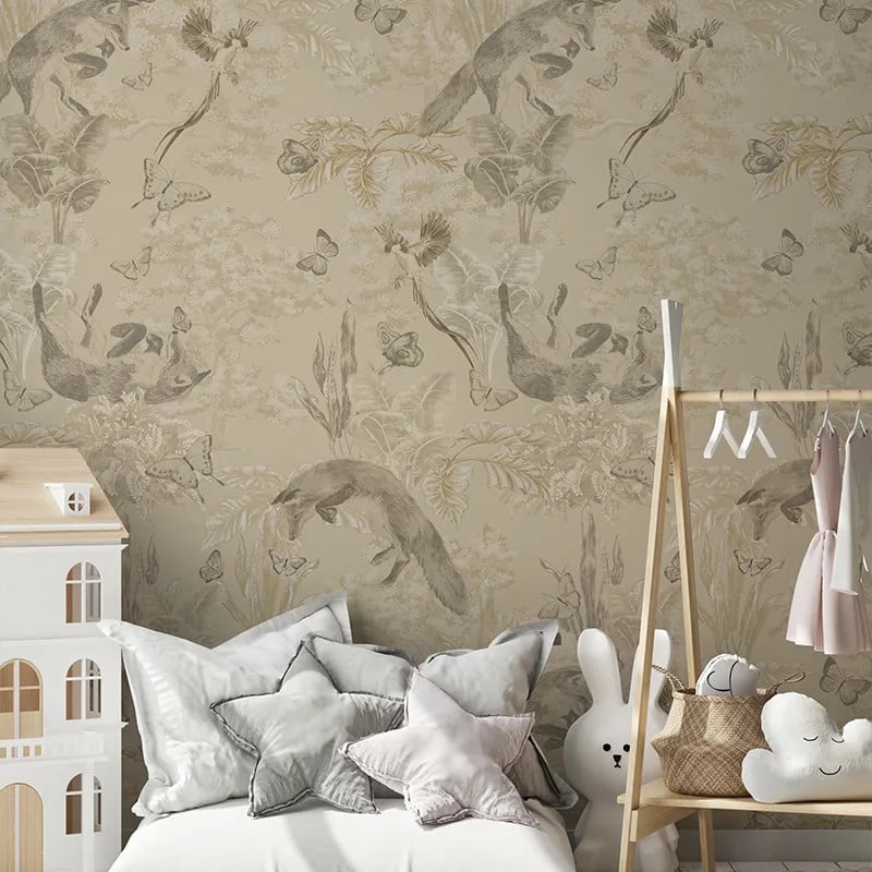 tapet-fox-and-fly-away35002