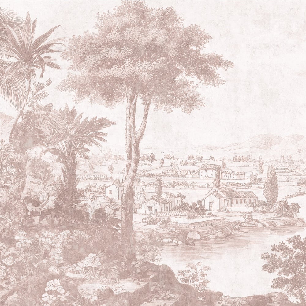tapet-imperial-palms-rose669585