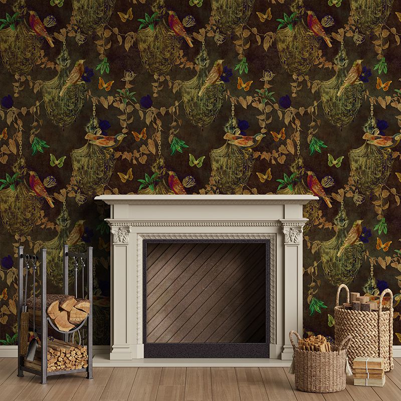 tapet-living-Majestic-Memoir-Black-silk