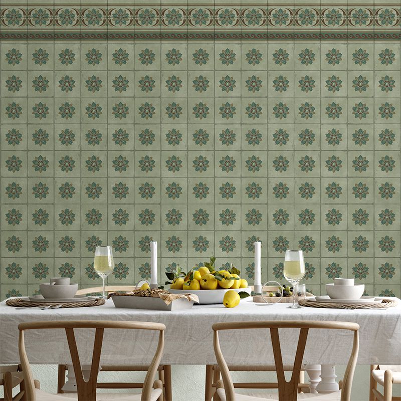 tapet-living-green-tiles-vladila