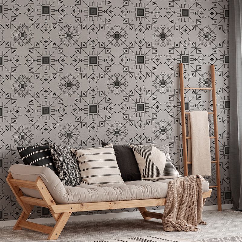 tapet-living-tapet-raza-soare-alb-negru