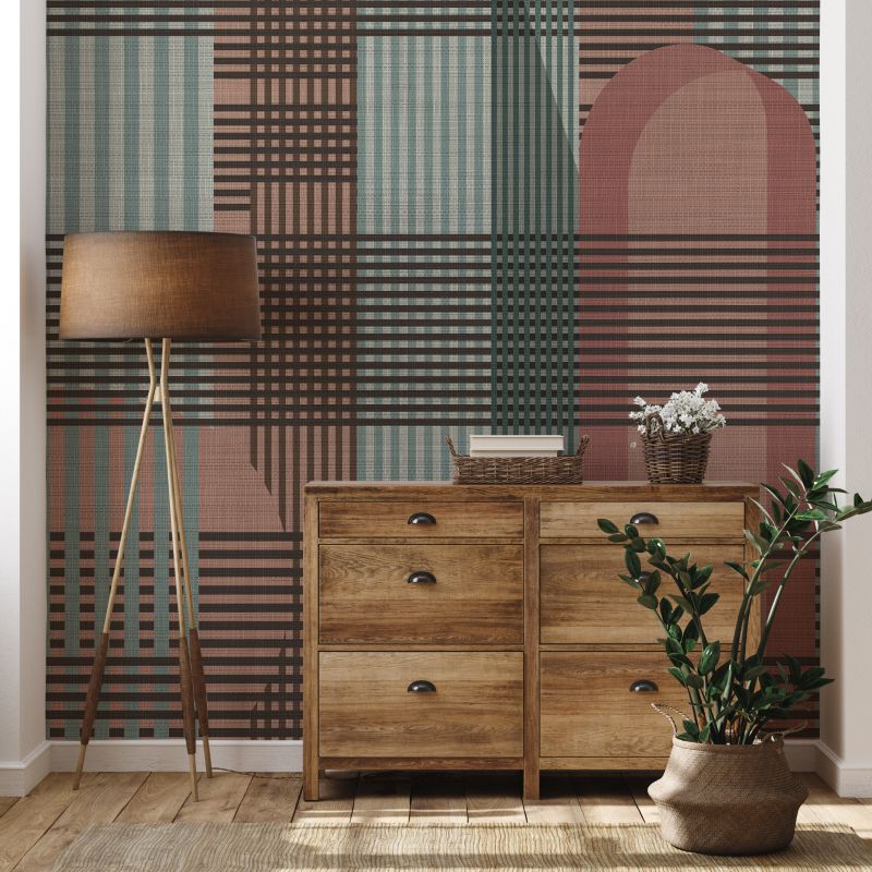 tapet-taffy-pink-tartan-tapet-living