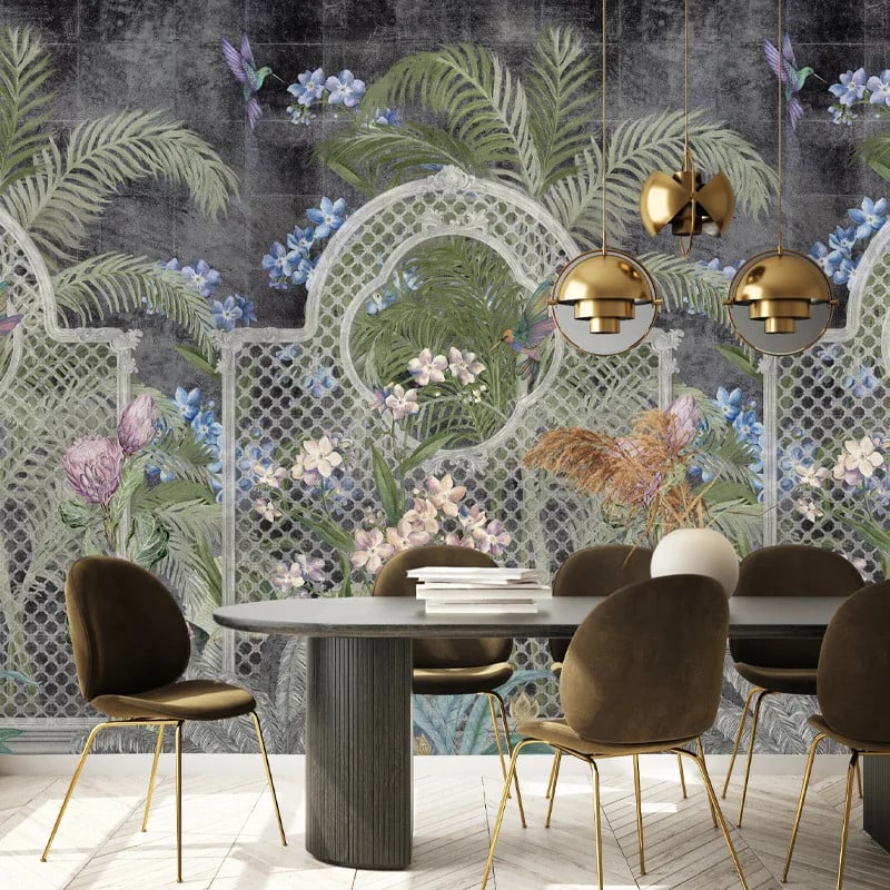 tapet-verdant-mosaic-dark31022